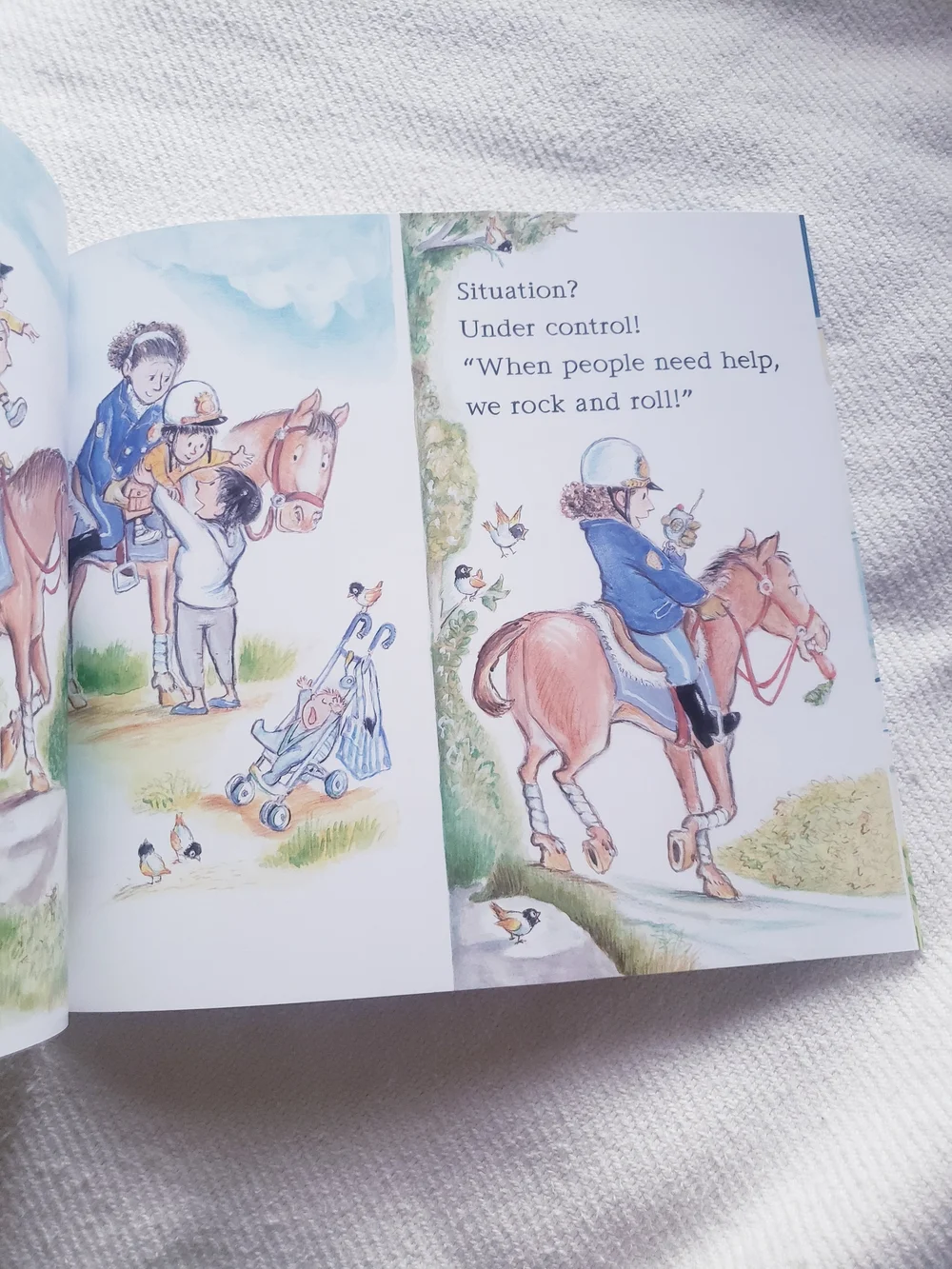 Police Officers on Patrol Children's Book
